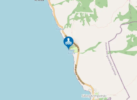 Map of KOZICA