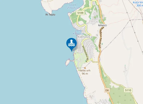Map of KLENOVICA PLAZA