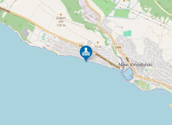 Map of BRIBIRSKA OBALA