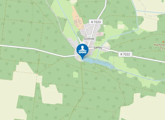 Map of GOTTOWER SEE GOTTOW STRAND