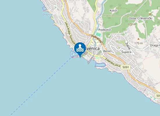 Map of HOTEL INTERNACIONAL