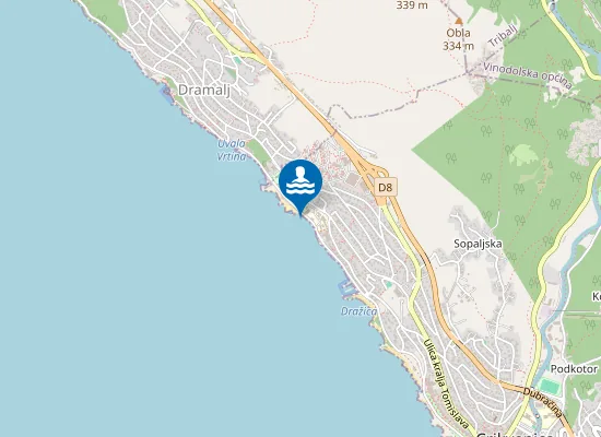 Map of PLAZA THALASSOTHERAPIA