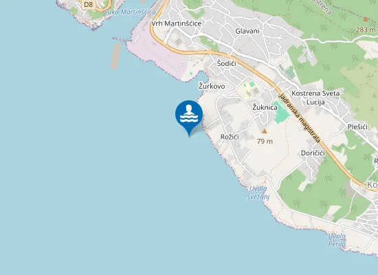 Map of KOSTRENA RONILACKI KLUB