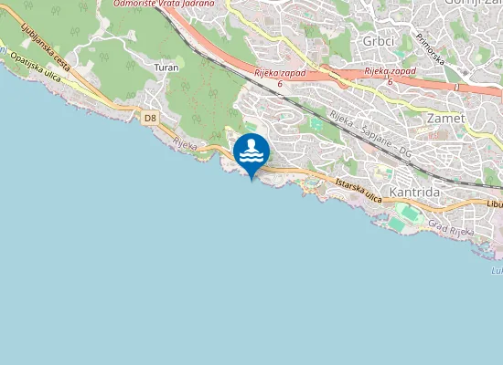 Map of KANTRIDA DJECJA BOLNICA