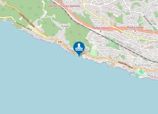 Map of BIVIO DOM UMIROVLJENIKA