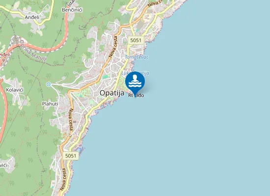 Map of KUPALISTE LIDO