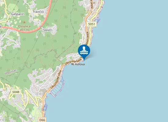 Map of VILLA ARISTON