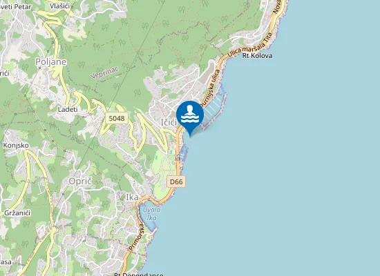 Map of KUPALISTE ICICI KRAJ