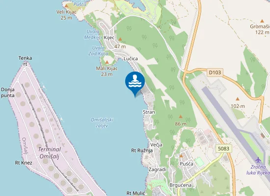 Map of MARIBORSKO ODMARALISTE