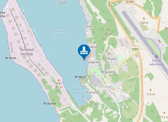 Map of HOTEL ADRIATIC PLAZA