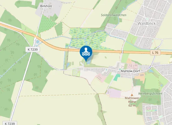 Map of MAHLOWER SEE MAHLOW SEEBAD