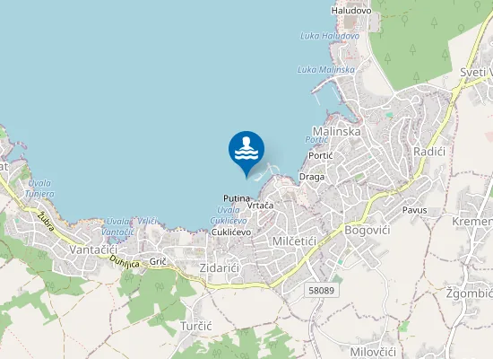 Map of ODMARALISTE ZELJEZARE SISAK