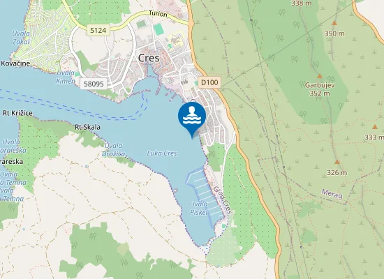 Map of KUPALISTE GRABAR