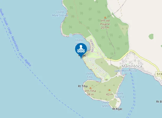 Map of RT UVALE SLATINA