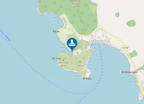 Map of SLATINA UVALA TIHA