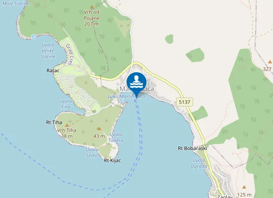 Map of MARTINSCICA CENTAR