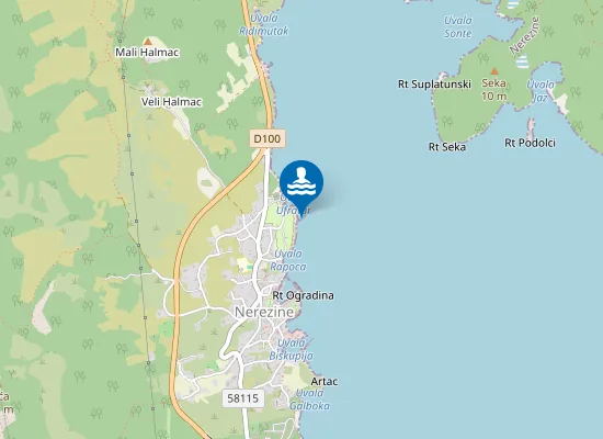 Map of Ak Rapoca Ispred Autokampa