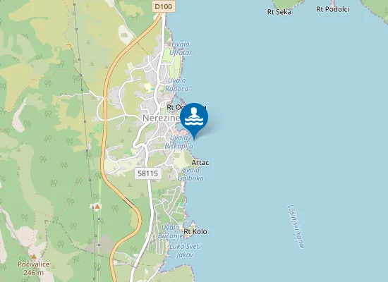 Map of BISKUPIJA PLAZA