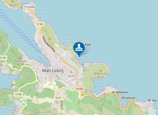 Map of PLAZA SV MARTIN