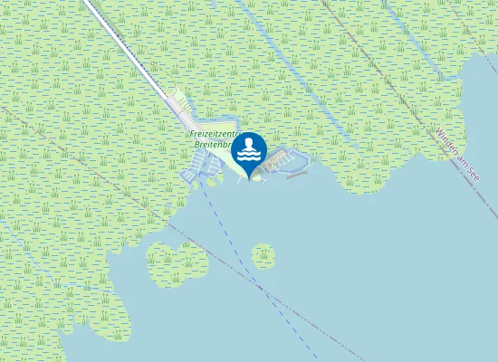 Map of NEUSIEDLERSEE, BREITENBRUNN