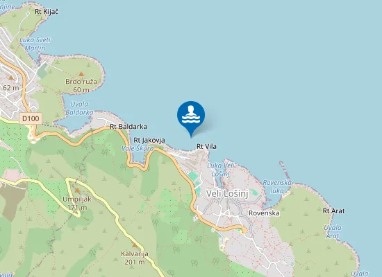 Map of PLAZA HOTELA PUNTA