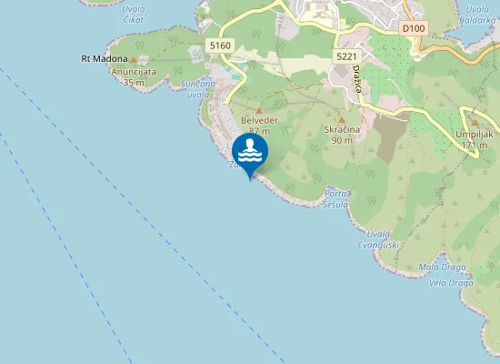 Map of SUNCANA UVALA FKK