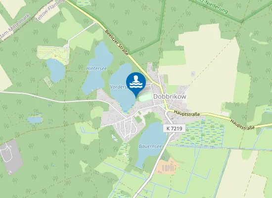 Map of VORDERSEE DOBBRIKOW STRAND