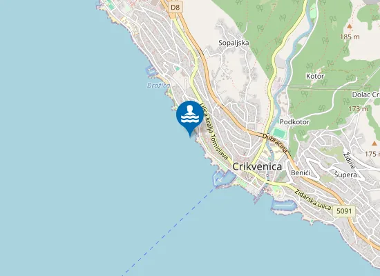 Map of GLAVNA PLAZA ISTOK ZAL KOD MALE LUC