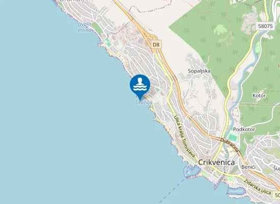 Map of GLAVNA PLAZA KOD SKAKAONICE