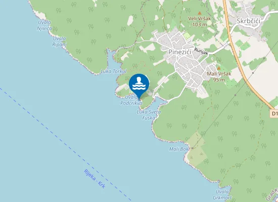 Map of PINEZICI PLAZA