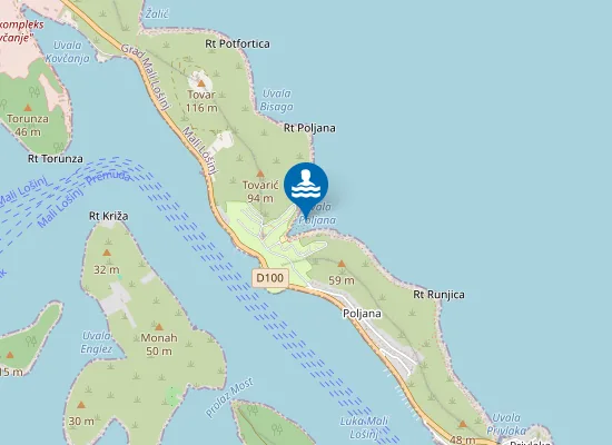 Map of Ak Poljana Plaza