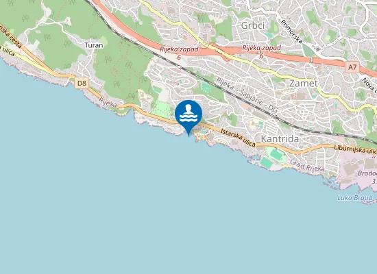 Map of KANTRIDA BAZEN ZAPAD