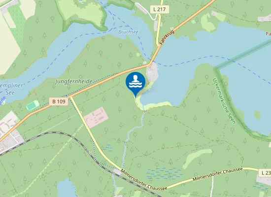 Map of FAEHRSEE TEMPLIN CAMPINGPLATZ