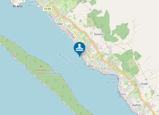 Map of BARBAT SREDINA