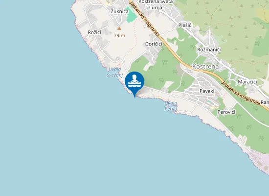 Map of MIKULOVA KAVA