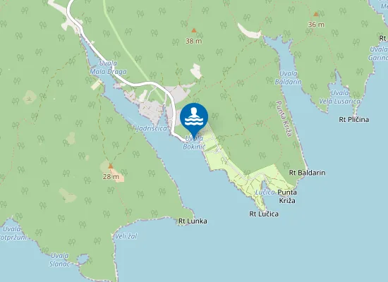 Map of PUNTA KRIZA AK BALDARIN