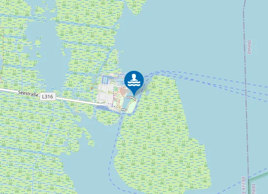 Map of NEUSIEDLERSEE, MÖRBISCH