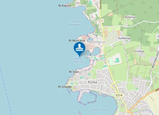 Map of TN PUNTA VILLA RITA