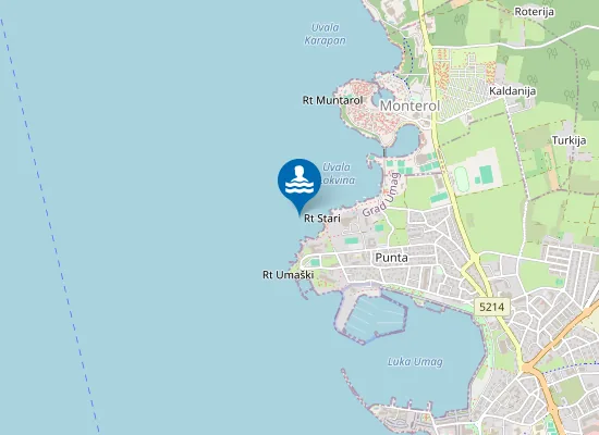 Map of TN PUNTA HOTEL SIPAR