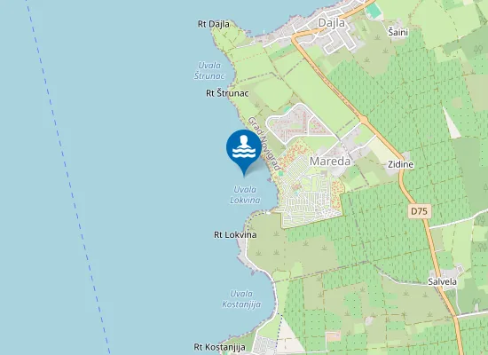 Map of Ac Mareda Ispod Restorana