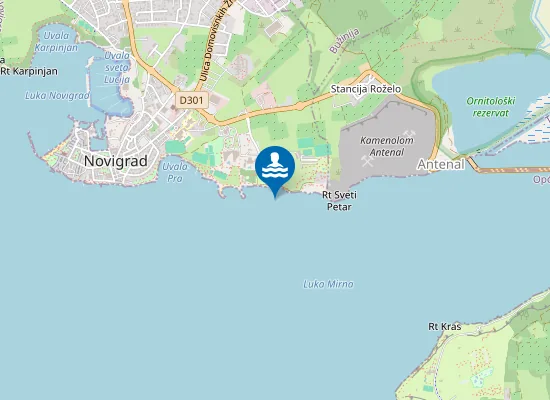 Map of TN TERE AC SIRENA