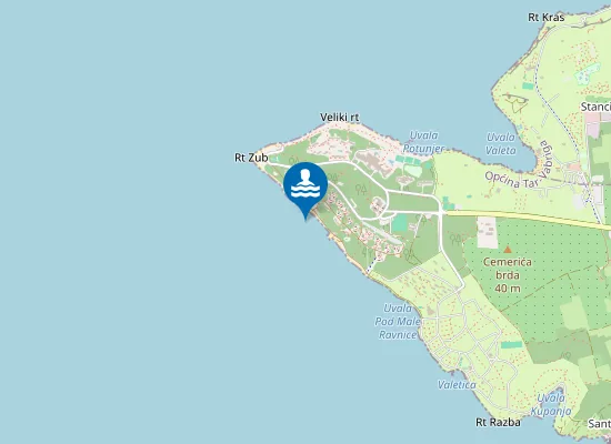 Map of TN LANTERNA PLAZA CRNIKA