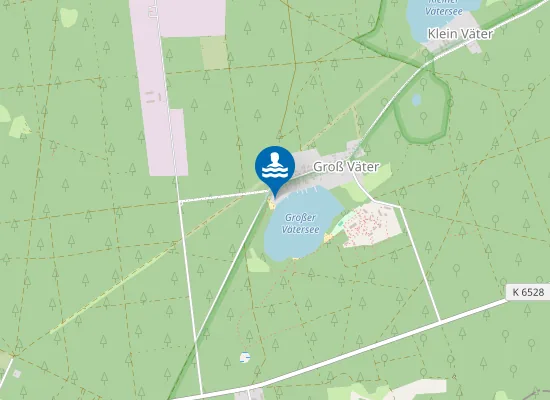 Map of GROSSER VAETERSEE GROSS VAETER