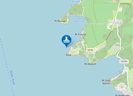 Map of Ac Ulika Rt Silok Sjeverni Dio