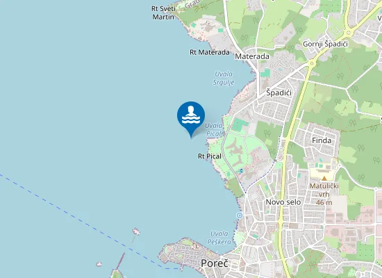 Map of HOTEL PICAL BUNGALOVI