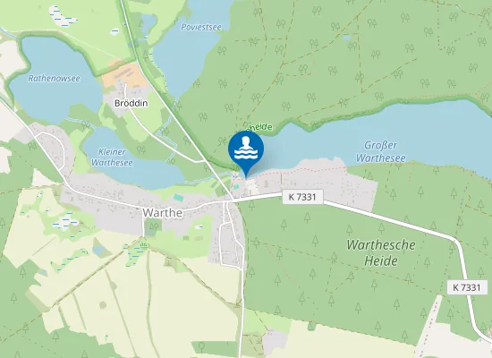 Map of WARTHESEE WARTHE