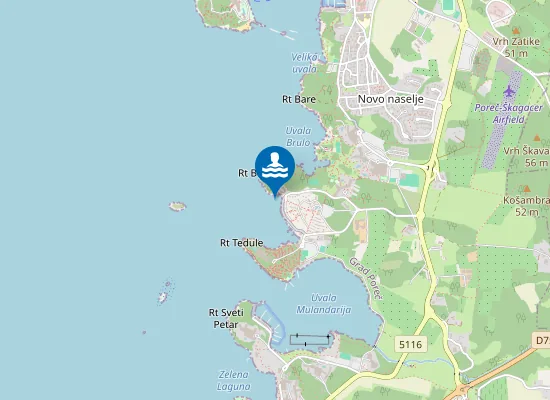 Map of RESTORAN ISTARSKA HIZA PLAZA