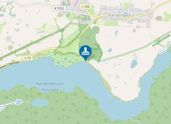 Map of HAUSSEE HARDENBECK