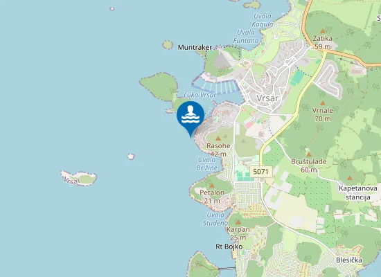 Map of TN BELVEDER HOTEL PANORAMA