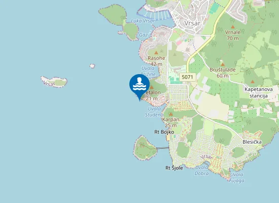 Map of TN PETALON KAMENITA PLAZA